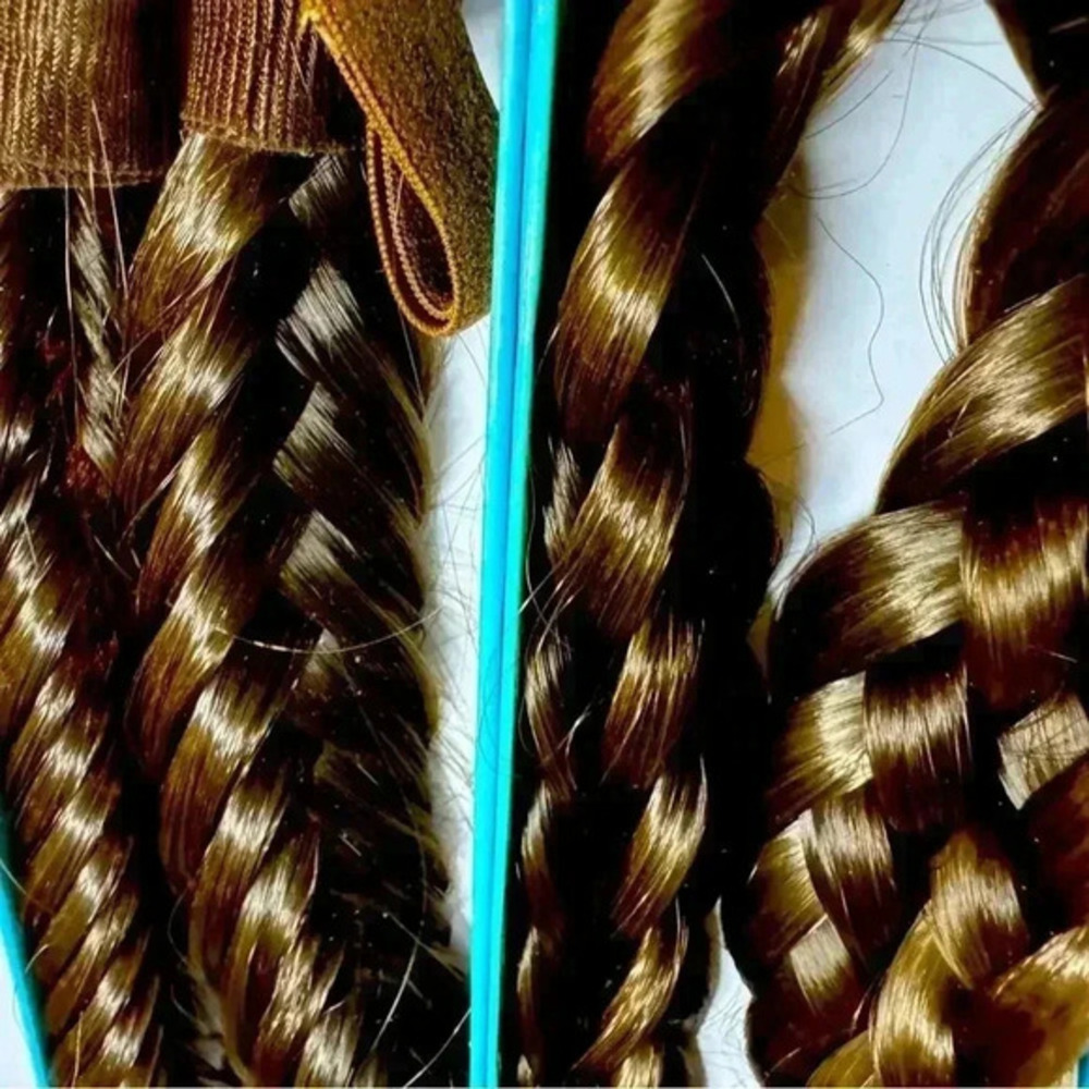 🎀Madison Braids🎀 New 2 Brown Braided Hairbands Fishtail & French Style Hair
